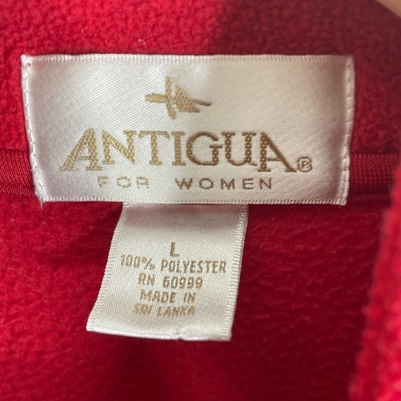 Antigua Women’s St. Louis Cardinals Champions 2006 Fleece 1/4 Zipper Pullover - Picture 2 of 4